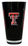 Texas Tech Red Raiders Glass 20oz Pint Plastic Insulated CO-0