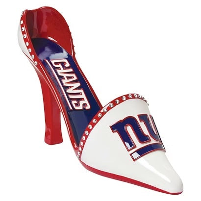 New York Giants Wine Bottle Holder Decorative Shoe-0