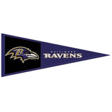 Baltimore Ravens Pennant Wool 13x32-0