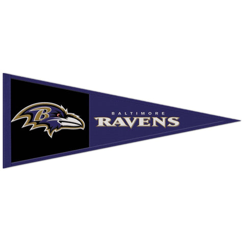 Baltimore Ravens Pennant Wool 13x32-0