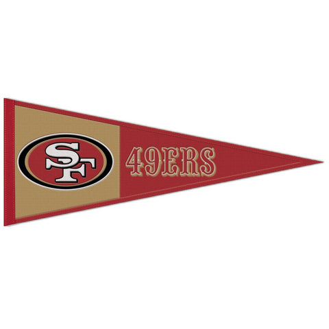 San Francisco 49ers Pennant Wool 13x32-0