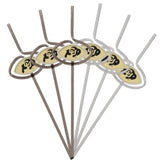 Colorado Buffaloes Team Sipper Straws CO-0
