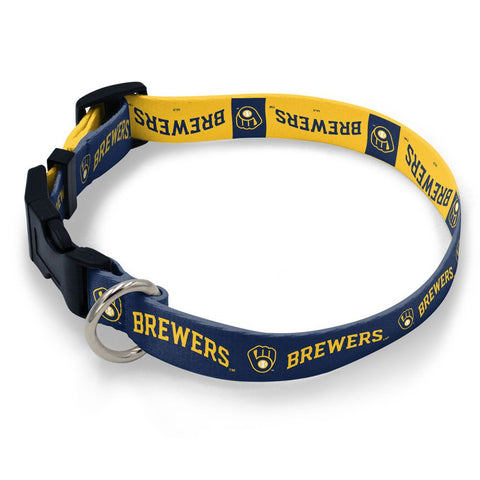 Milwaukee Brewers Pet Collar-0