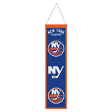 New York Islanders Banner Wool 8x32 Heritage Evolution Design - Special Order-0