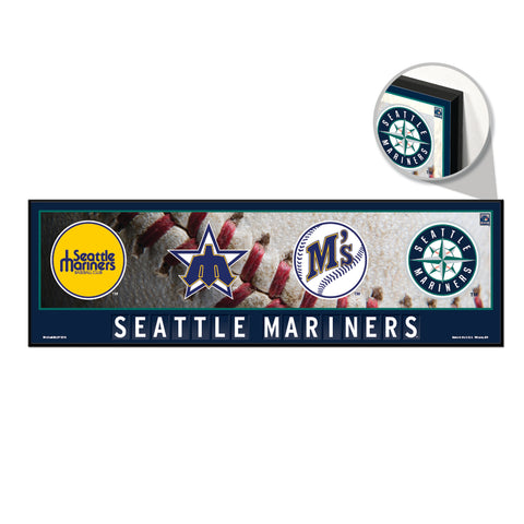 Seattle Mariners Sign 9x30 Wood Evolution-0