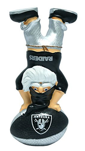 Oakland Raiders Garden Gnome - Handstand On Football-0
