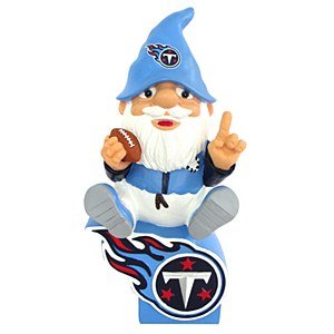 Tennessee Titans Garden Gnome - On Team Logo-0