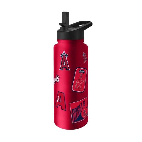 Los Angeles Angels Quencher Bottle 34oz Stainless Steel Dreamweave-0