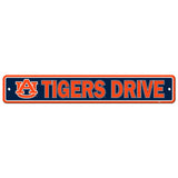 Auburn Tigers Sign 4x24 Plastic Street Style CO-0