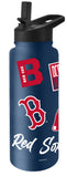 Boston Red Sox Quencher Bottle 34oz Stainless Steel Dreamweave-0