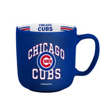 Chicago Cubs Coffee Mug 15oz Stripe Design-0