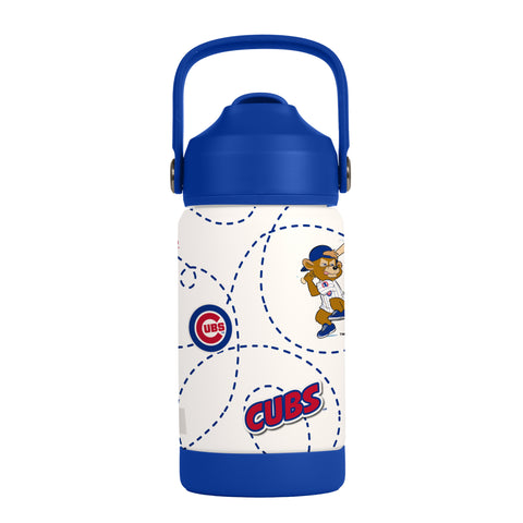 Chicago Cubs Kids Bottle 12oz Stainless Steel Mascot-0
