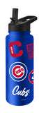 Chicago Cubs Quencher Bottle 34oz Stainless Steel Dreamweave-0