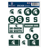 Michigan State Spartans Decal Sheet 5x7 Vinyl-0