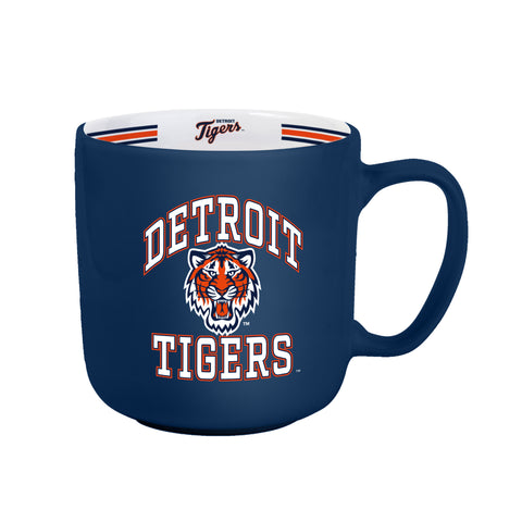 Detroit Tigers Coffee Mug 15oz Stripe Design-0