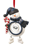 Philadelphia Eagles Ornament Clay Dough Snowman Design-0