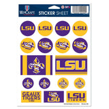 LSU Tigers Decal Sheet 5x7 Vinyl-0