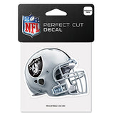 Las Vegas Raiders Decal 4x4 Perfect Cut Color Helmet Design - Special Order-0