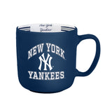 New York Yankees Coffee Mug 15oz Stripe Design-0