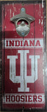 Indiana Hoosiers Sign Wood 5x11 Bottle Opener Alternate-0