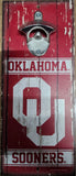 Oklahoma Sooners Sign Wood 5x11 Bottle Opener Alternate-0
