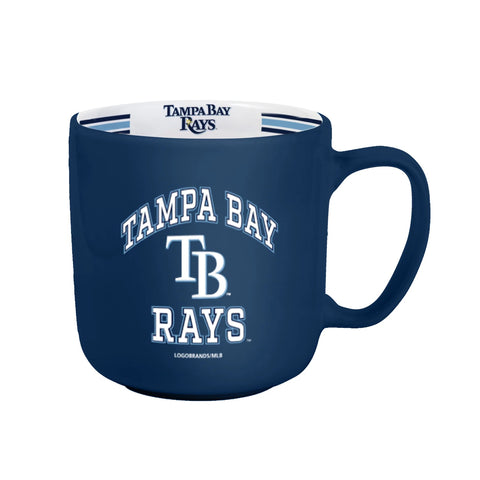 Tampa Bay Rays Coffee Mug 15oz Stripe Design-0