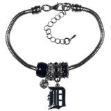 Detroit Tigers Bracelet Euro Bead Style CO-0