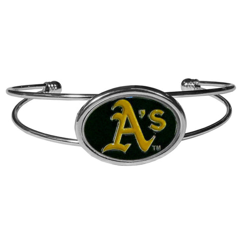 Oakland Athletics Bracelet Double Bar Cuff CO-0