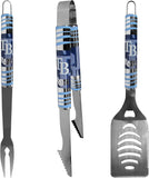 Tampa Bay Rays Utensil Set Grilling BBQ Stainless Steel 3 Piece CO-0