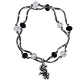 Chicago White Sox Bracelet Colored Bead CO-0