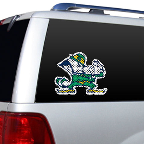 Notre Dame Fighting Irish Window Film 12 Inch Die Cut-0