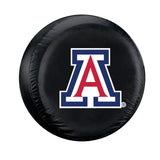 Arizona Wildcats Tire Cover Standard Size Black CO-0