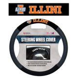 Illinois Fighting Illini Steering Wheel Cover Mesh Style-0