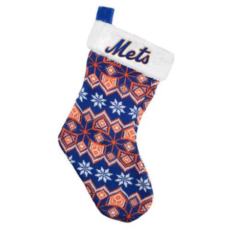 New York Mets Knit Holiday Stocking - 2015-0