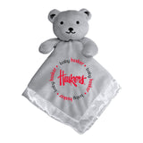 Nebraska Cornhuskers Security Bear Gray-0