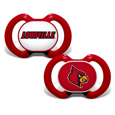 Louisville Cardinals Pacifier 2 Pack - Special Order-0