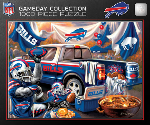 Buffalo Bills Puzzle 1000 Piece Gameday Design-0