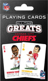 Kansas City Chiefs Playing Cards All-Time Greats-0