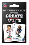 New England Patriots Playing Cards All-Time Greats-0