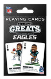 Philadelphia Eagles Playing Cards All-Time Greats-0
