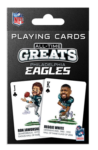 Philadelphia Eagles Playing Cards All-Time Greats-0