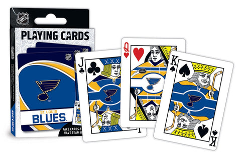 St. Louis Blues Playing Cards Logo-0