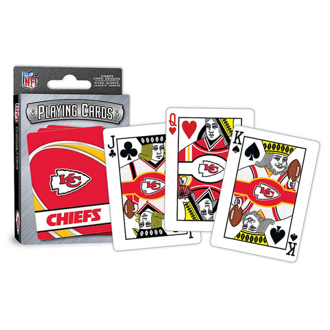 Kansas City Chiefs Playing Cards Logo-0