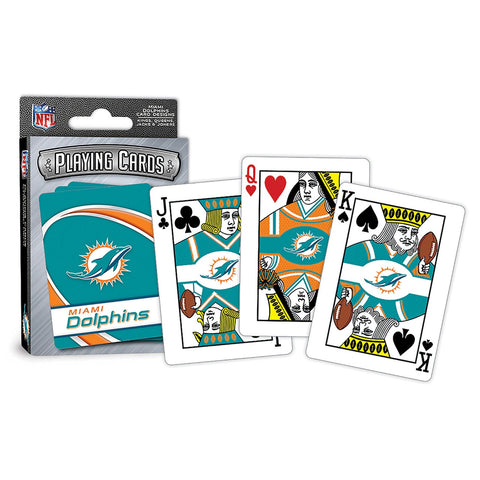 Miami Dolphins Playing Cards Logo-0