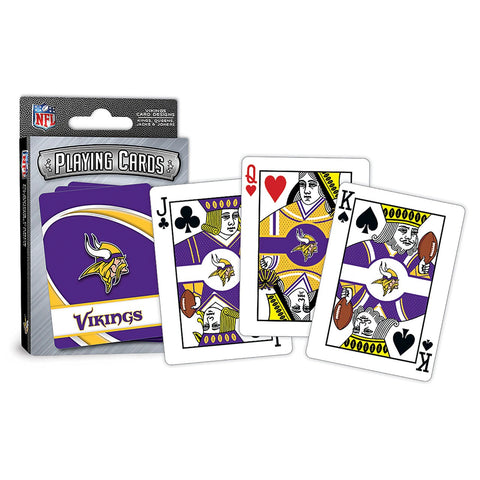 Minnesota Vikings Playing Cards Logo-0