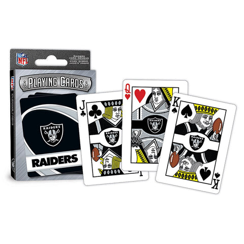 Las Vegas Raiders Playing Cards Logo-0