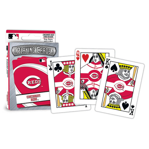 Cincinnati Reds Playing Cards Logo-0