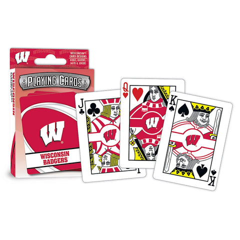 Wisconsin Badgers Playing Cards Logo-0