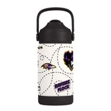 Baltimore Ravens Kids Bottle 12oz Stainless Steel Mascot-0