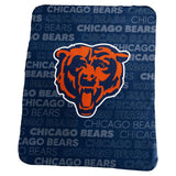 Chicago Bears Blanket 50x60 Fleece Classic-0